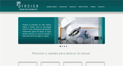 Desktop Screenshot of preciseradiotherapy.com