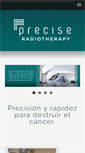 Mobile Screenshot of preciseradiotherapy.com